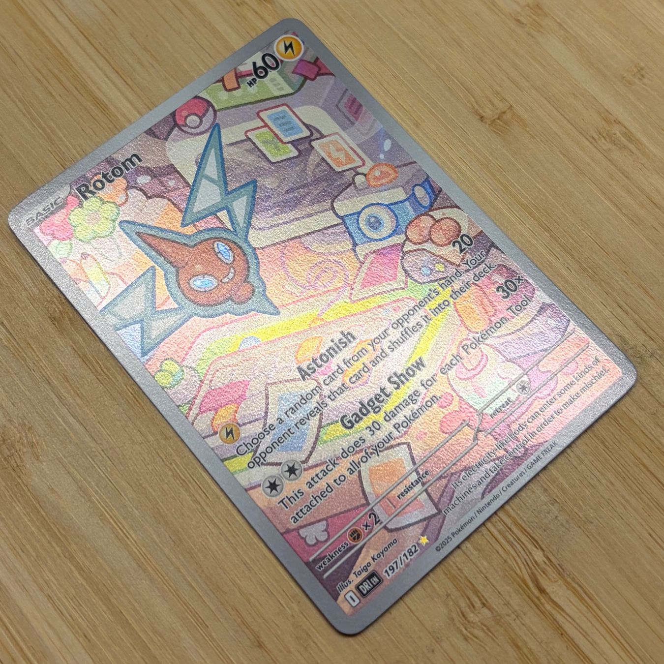 Pokémon Carte collezionabili: Pokémon TCG | Rotom - DRI 197 | NM – Nuovo (secondo la descrizione) da Kloten venduto da SilCarbo 2