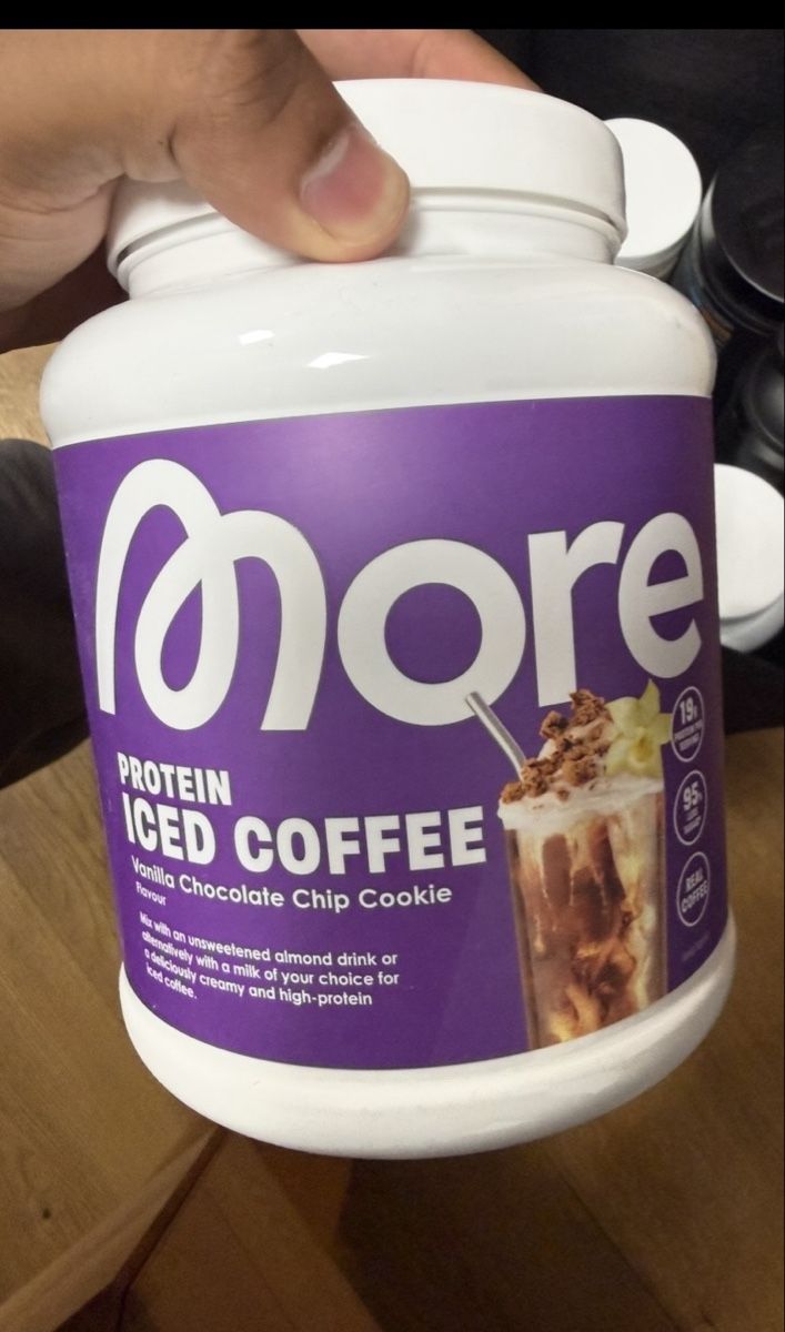 More Nutrition Lebensmittel & Spezialitäten: More Protein Iced Coffee Vanilla Chocolate Chip Cookie – Gebraucht aus Chur von tak_jn5b