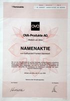 OVA-Produkte AG, Affoltern - 1994