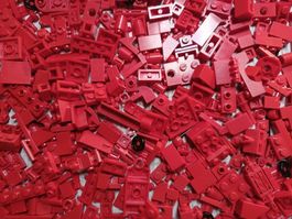 Lego Technic 300 Rote Kleinteile -P46