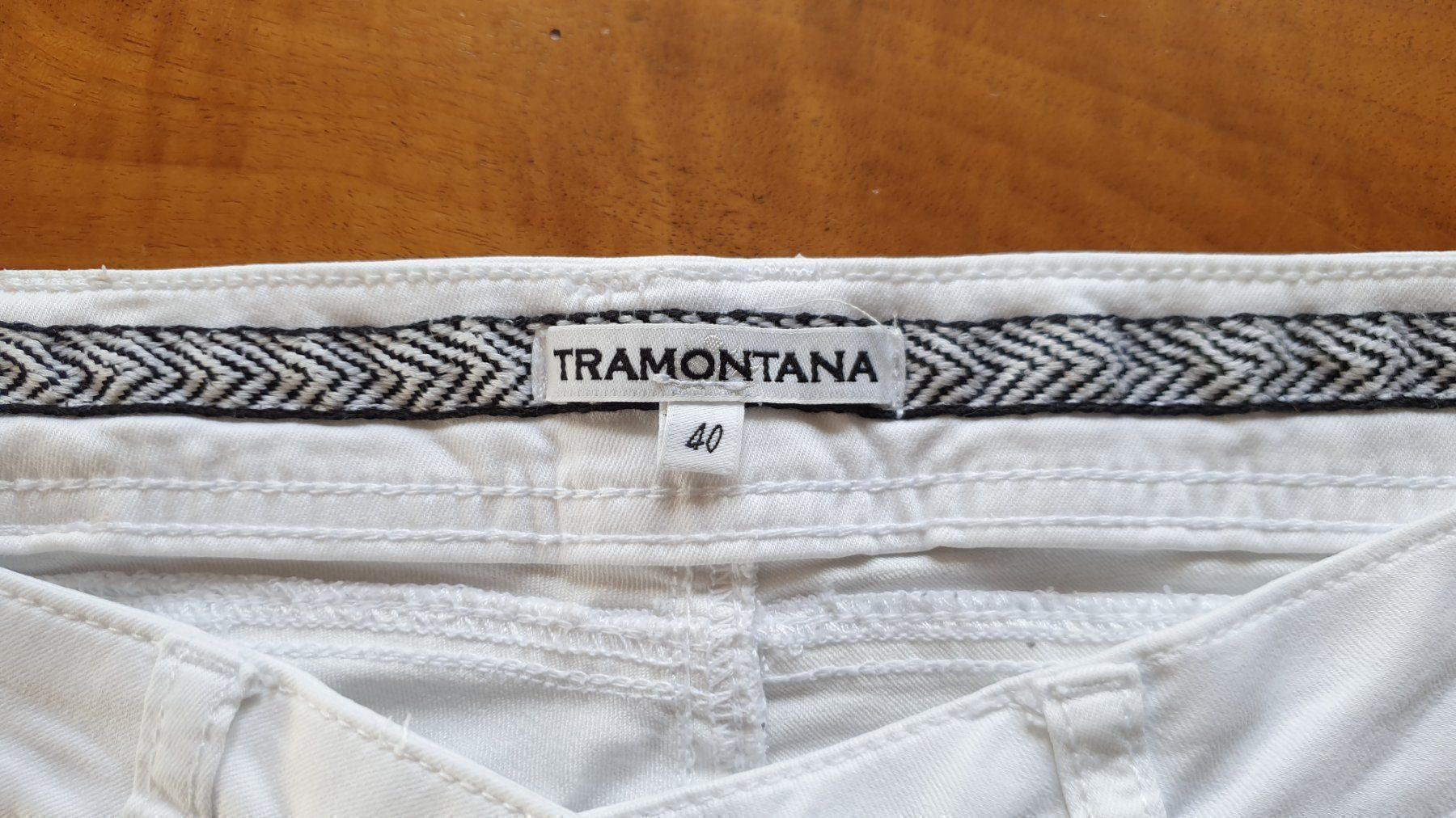 Jeans: Tamontana Jeans weiss Gr. 40 – Gebraucht aus Embrach von mug159 1