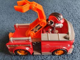 Paw Patroll, Marshall, Fahrzeug 16cm mit Figur 6cm