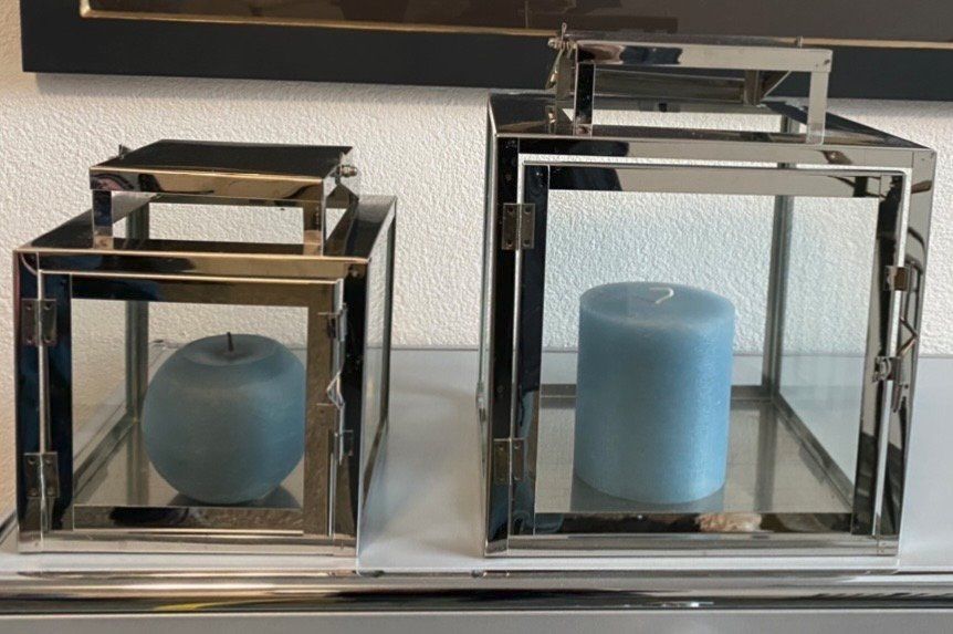 Altro in Decorazioni & Accessori: Laternen Windlicht Metall – Nuovo (secondo la descrizione) da Thun venduto da Steinitz 4