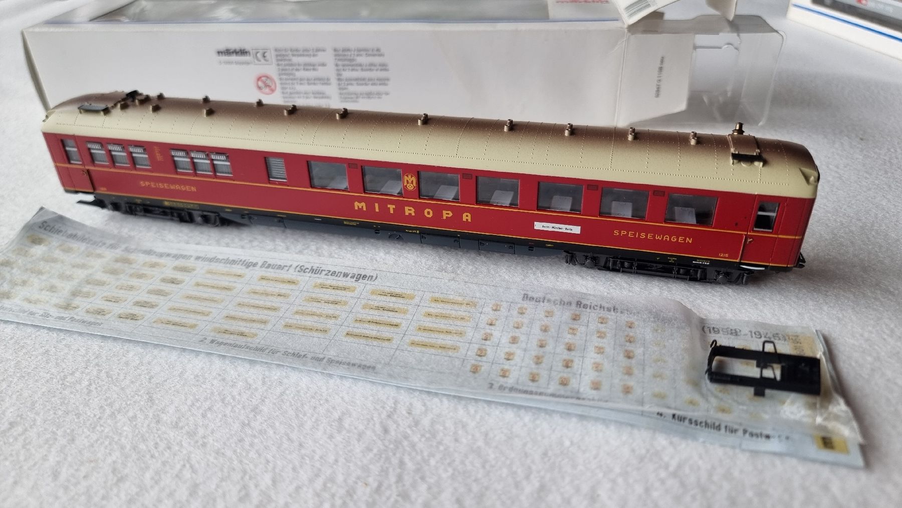 Märklin Modelleisenbahnen: Märklin Mitropa Speisewagen – Neu (gemäss Beschreibung) aus Au ZH von Krokodil08 1