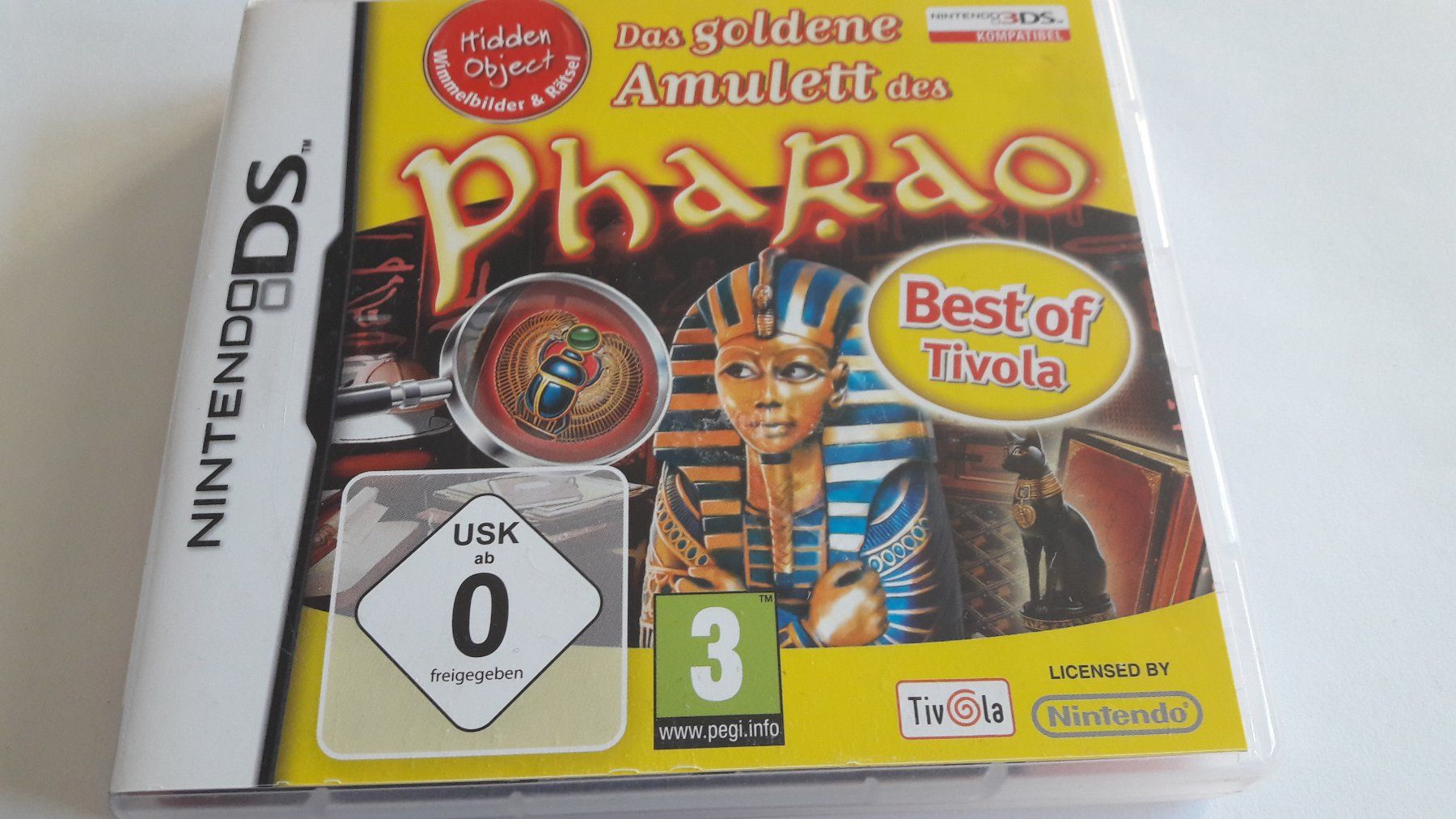 Nintendo Giochi: Das goldene Amulett des Pharao - DS – Usato da Zürich venduto da Mephisto87