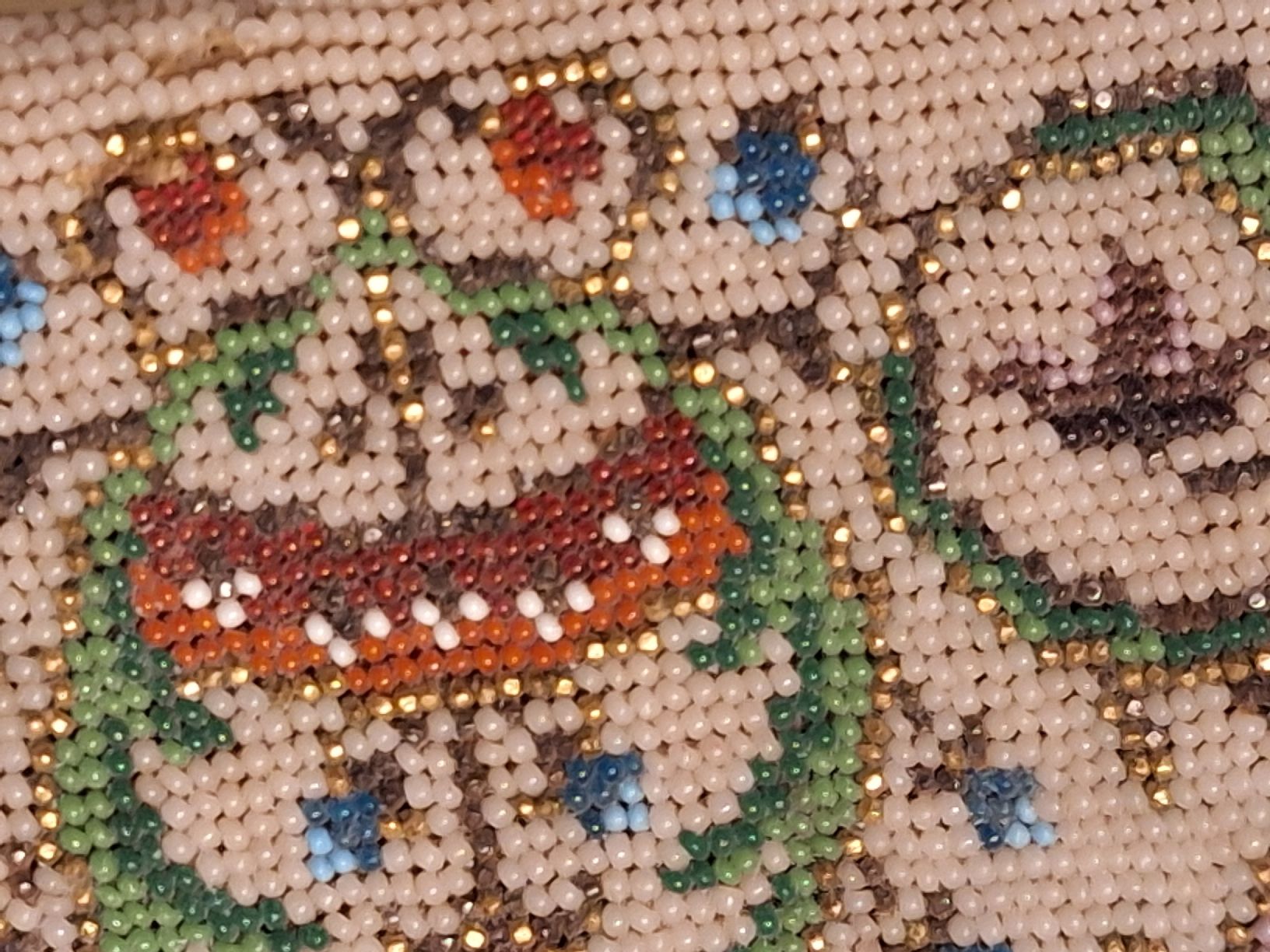 Borse da donna: Antike Perlen Tasche Handmade von ca. 1890 – Usato da Rheinfelden venduto da Cleopatra2000 2