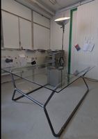 Designer Glastisch 180x140cm Agentur Besprechung, etc.
