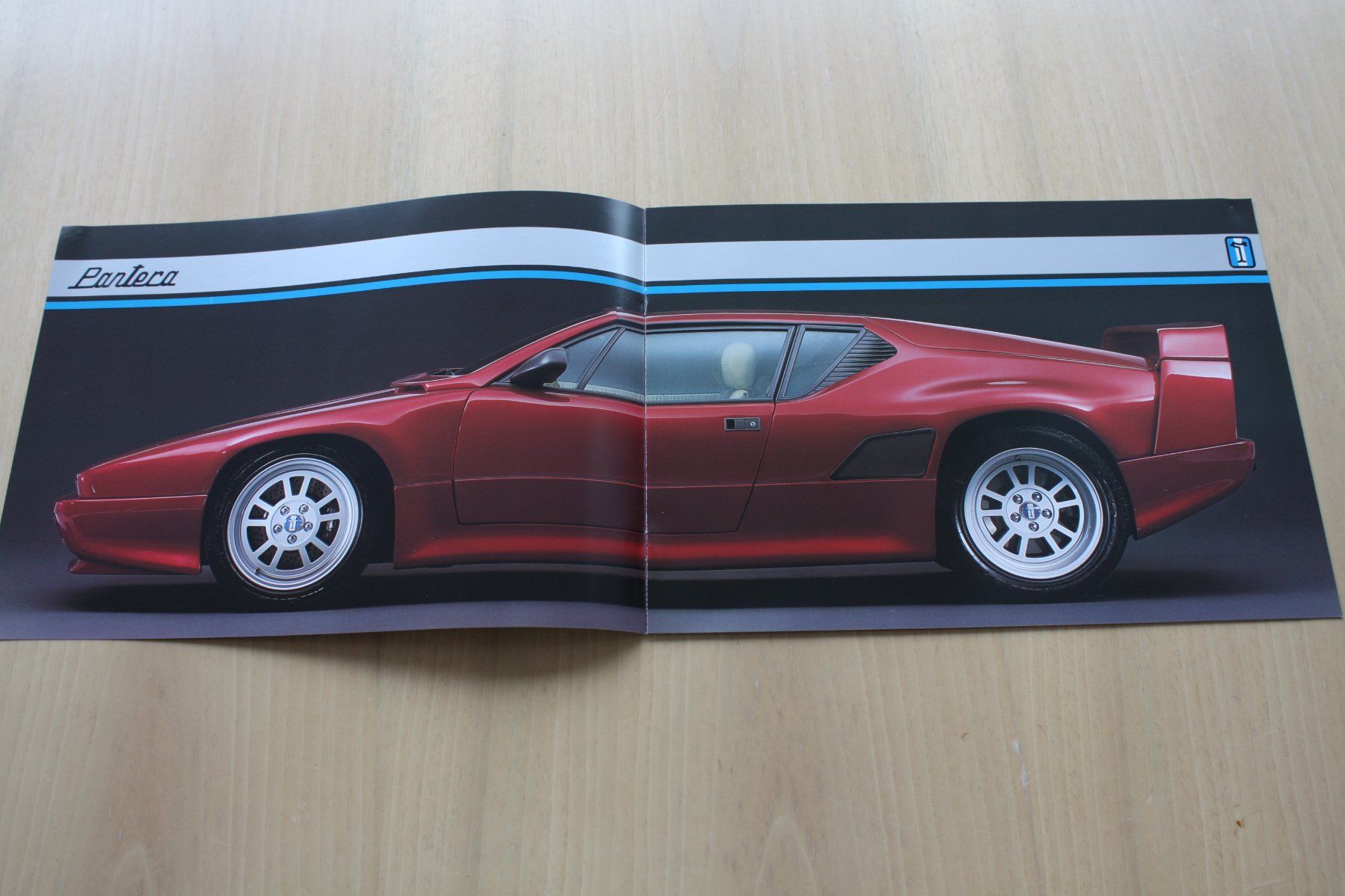 De Tomaso Documenti: De Tomaso Pantera Prospekt – Usato da Wikon venduto da erwin400 1