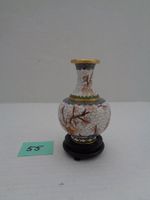 China Vase Emailltechnik mit Messing
