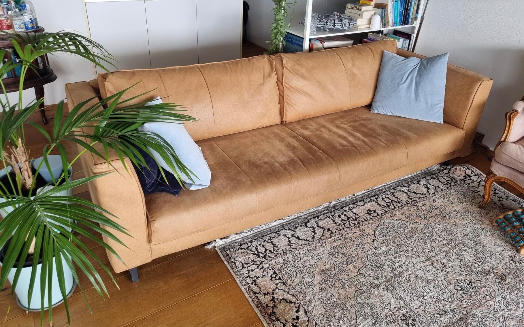 Sofas: Brown leather sofa 🛋️ – D'occasion à Triesenberg par mel_d8gv 5