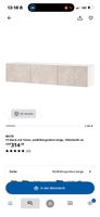 BESTÅ TV-Bank mit Türen weiss/Bergsviken beige 180cm