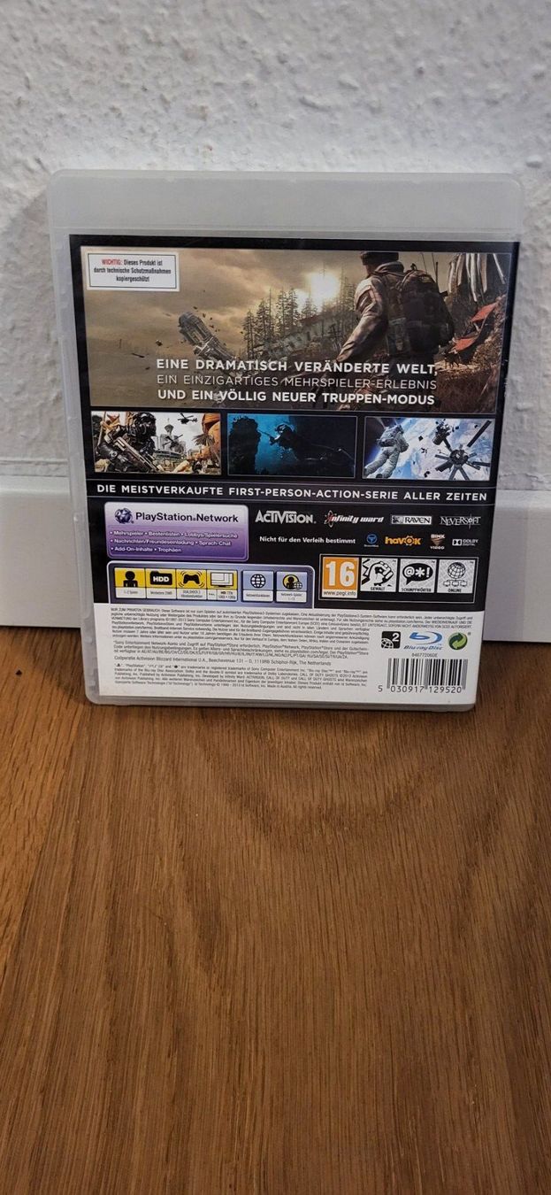 Sony Spiele: PS3 - Call of Duty Ghosts – Gebraucht aus Münsingen von Heroism2010 1