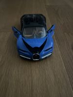 Spielzeugauto Bugatti Chiron blau-schwarz gebraucht