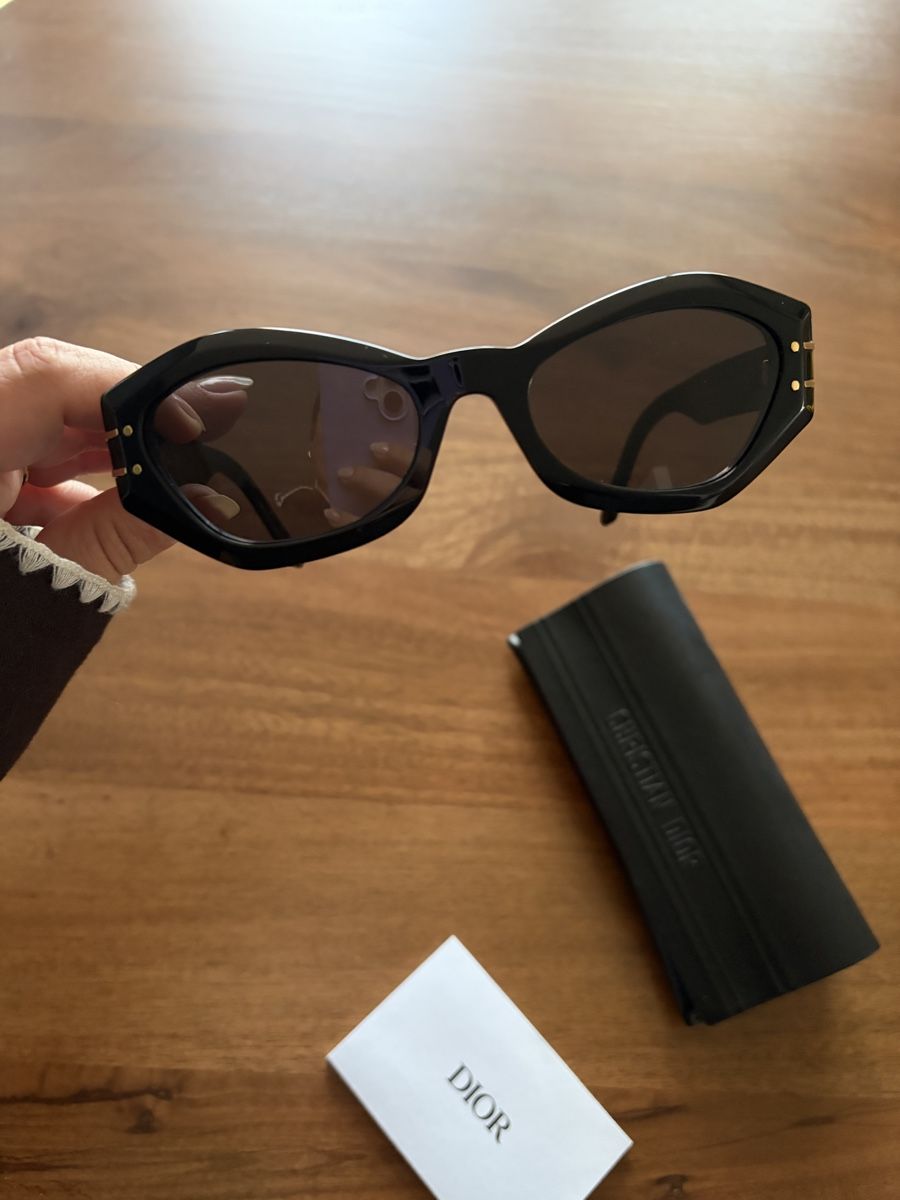 Dior Occhiali & Lenti: Christian Dior Sonnenbrille schwarz – Nuovo (secondo la descrizione) da Wädenswil venduto da sinuuro 1