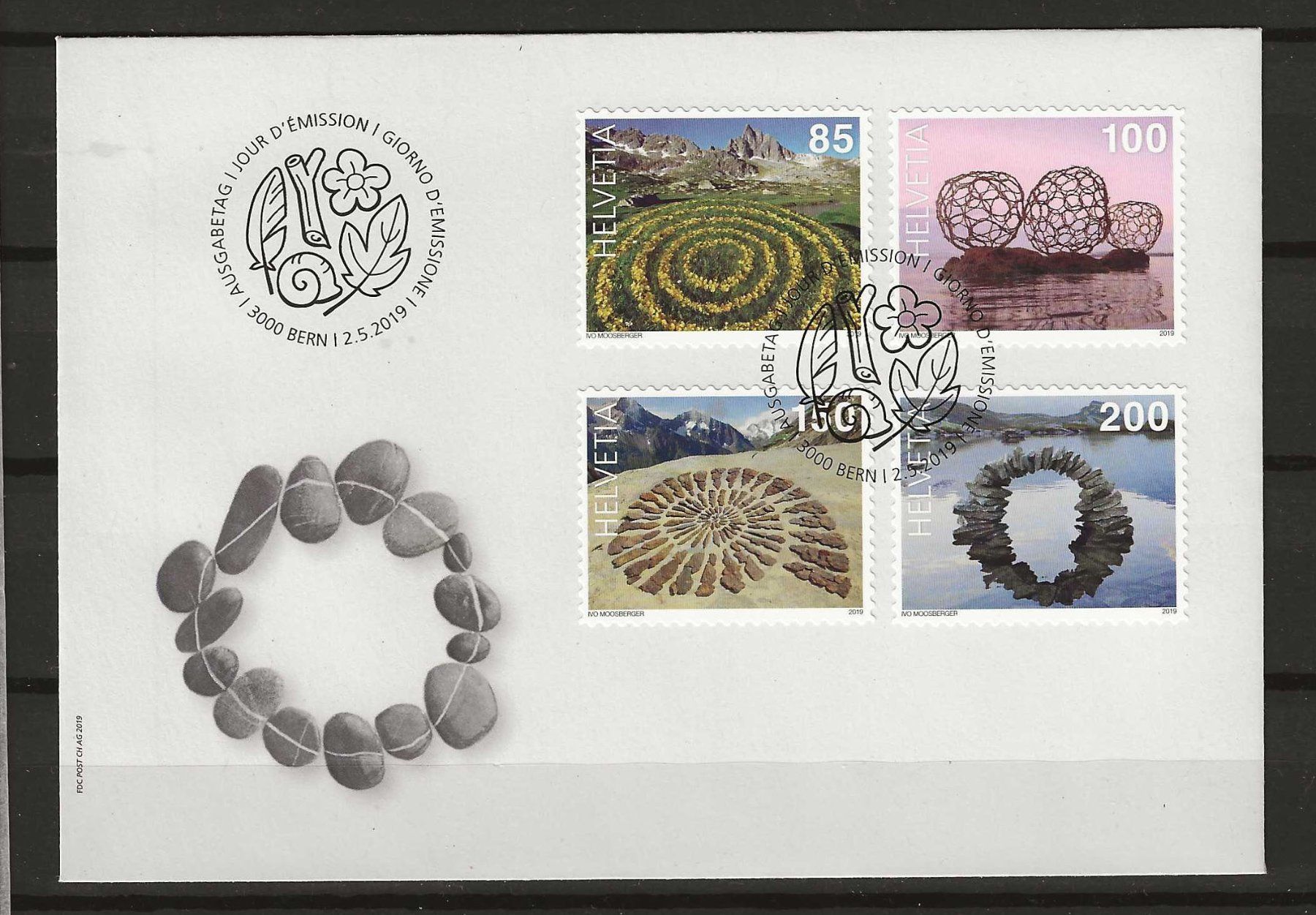 Alle Briefmarken: F1734 - FDC Art Nature – Gebraucht aus Trélex von Phil_Albert