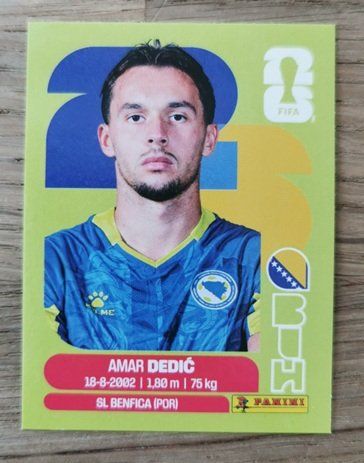 Panini Sammelbilder & Trading cards: Amar Dedic BIH 3 Panini FIFA World Cup 2026 – Neu (gemäss Beschreibung) aus Wilen b. Wollerau von morethanmusic