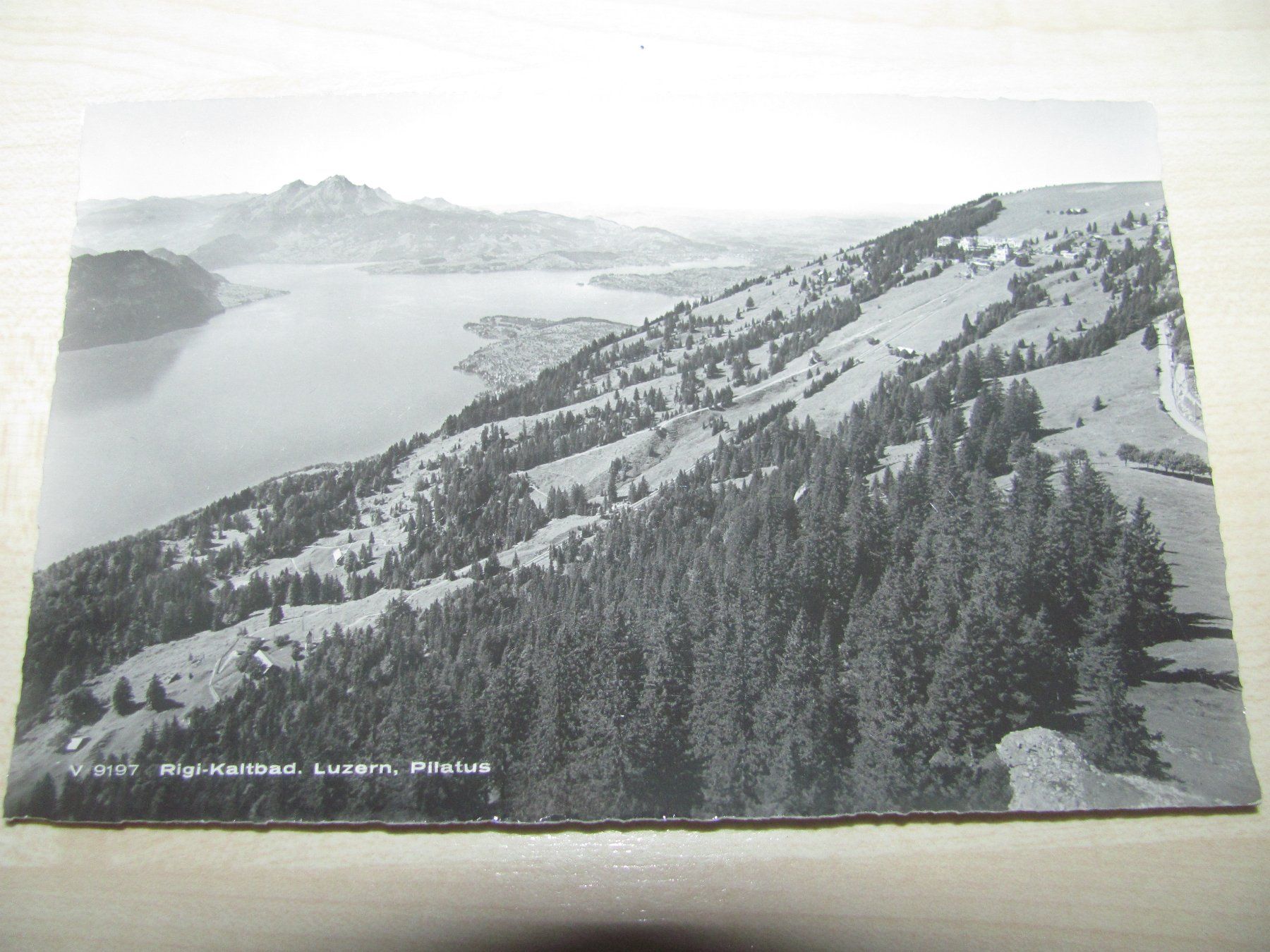 Cartoline postali: AK Rigi Kaltbad mit Pilatus - Ansichtskarte Postkarte – Usato da Malters venduto da monarkli