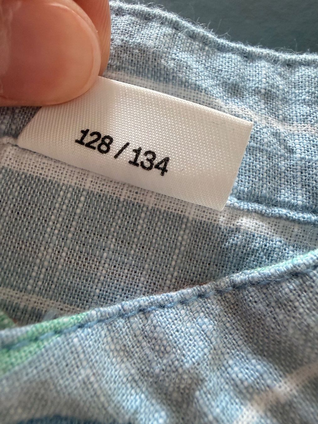 S.Oliver Camicie, T-shirt & Polo: Kinderhemd, S.Oliver, Gr. 128/134, neu 100% Baumwolle – Nuovo (secondo la descrizione) da Zürich venduto da fra_t8bq 1