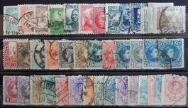 Spanien Lot mit alten Werten IV