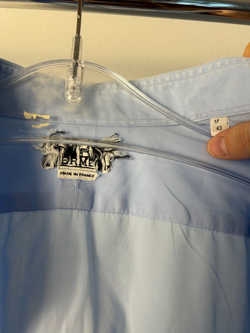 Hermès Hemden: Hermès Light Blue Button Up Shirt – Gebraucht aus Bern von kurtikobolt74 4