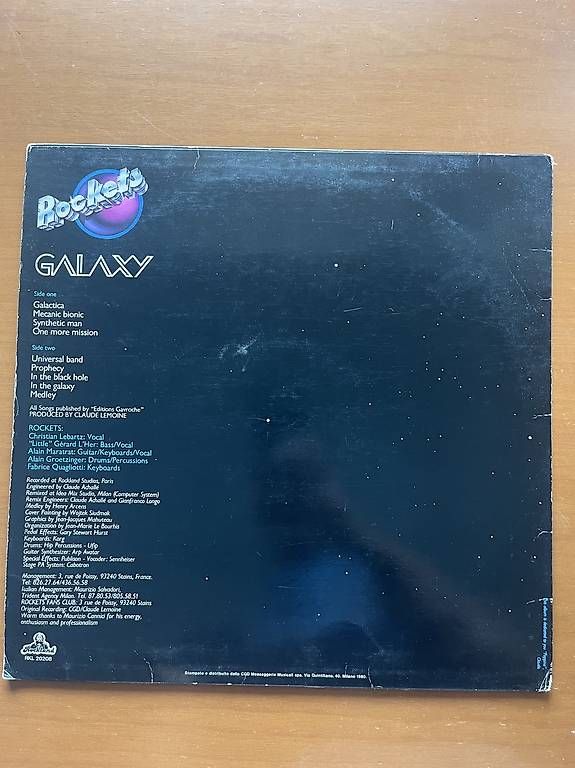 Schallplatten: LP Galaxy - Rockets – Gebraucht aus Viganello von 597_k72f 1