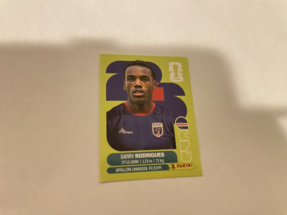 Panini Sammelbilder & Trading cards: FIFA WM 2026 Garry Rodrigues CPV 15 – Neu (gemäss Beschreibung) aus Winterthur von Cobraforce