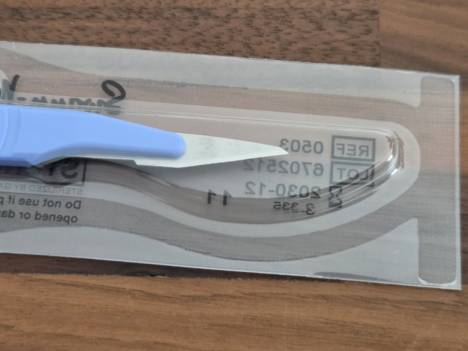 Küchenmesser: 1 Stück Einweg Skalpell Steril – Neu und originalverpackt aus Bülach von DontPushTheButton