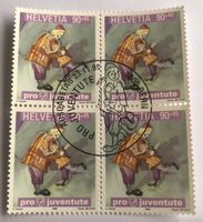 4 er Block Nr.J354 mit Stempel 1999 Bern