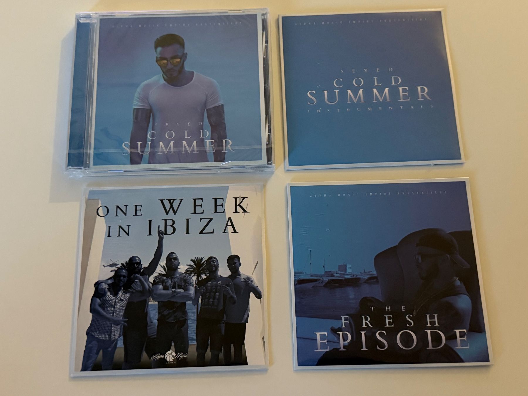 CD: Seyed - Cold Summer - Fan Edition 4CD+DVD – Nuovo e nell'imballaggio originale da Altstätten SG venduto da sheamus