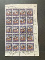 Briefmarkenblock Pro Patria 1966 30 Rp 5x4 Stück