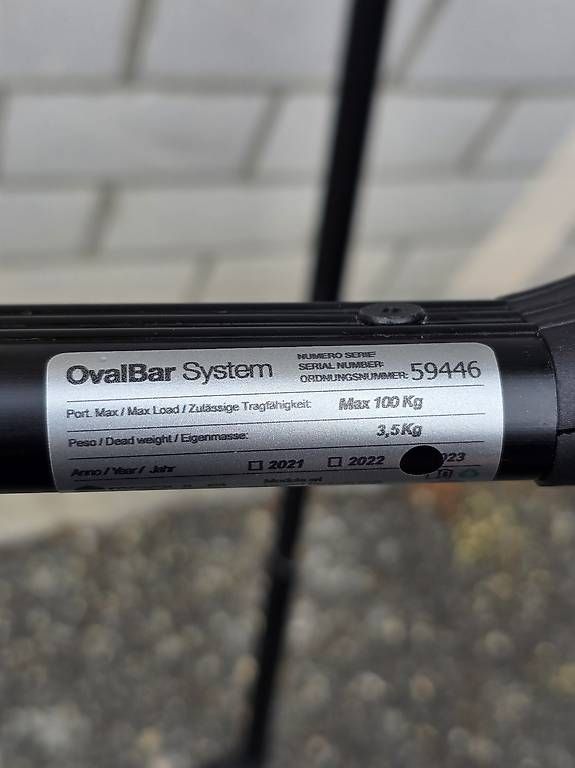 Portapacchi: Modula Oval Bar System universal dachträger – Usato da Grächen venduto da -Arturas- 3