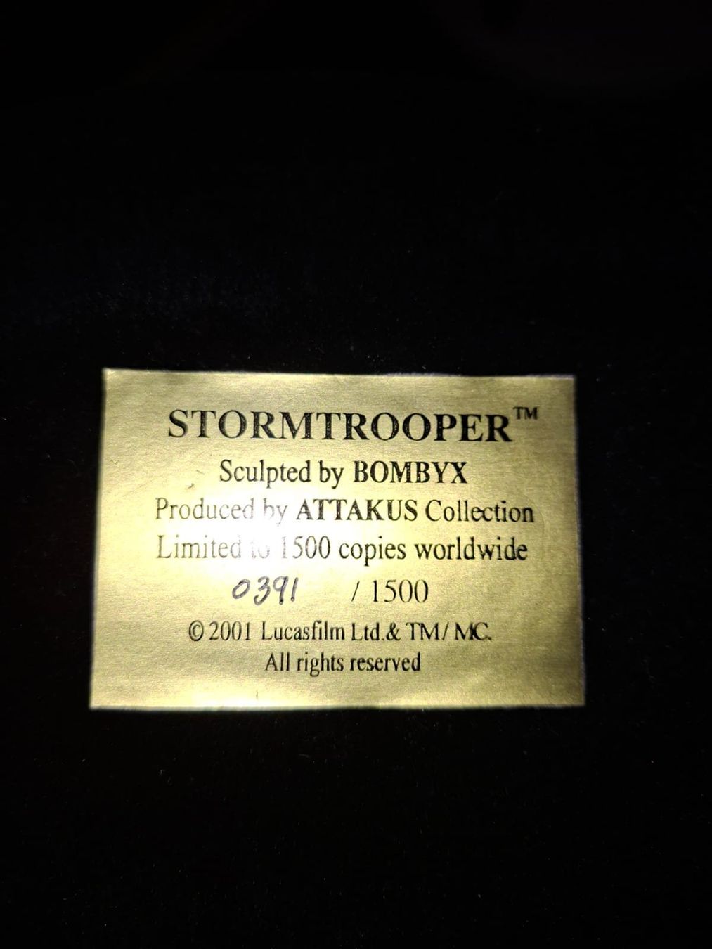 Star Wars Statuette: Star Wars Elite Collection Storm Trooper - ATTAKUS – Usato da Vufflens-le-Château venduto da Greg_1138 2