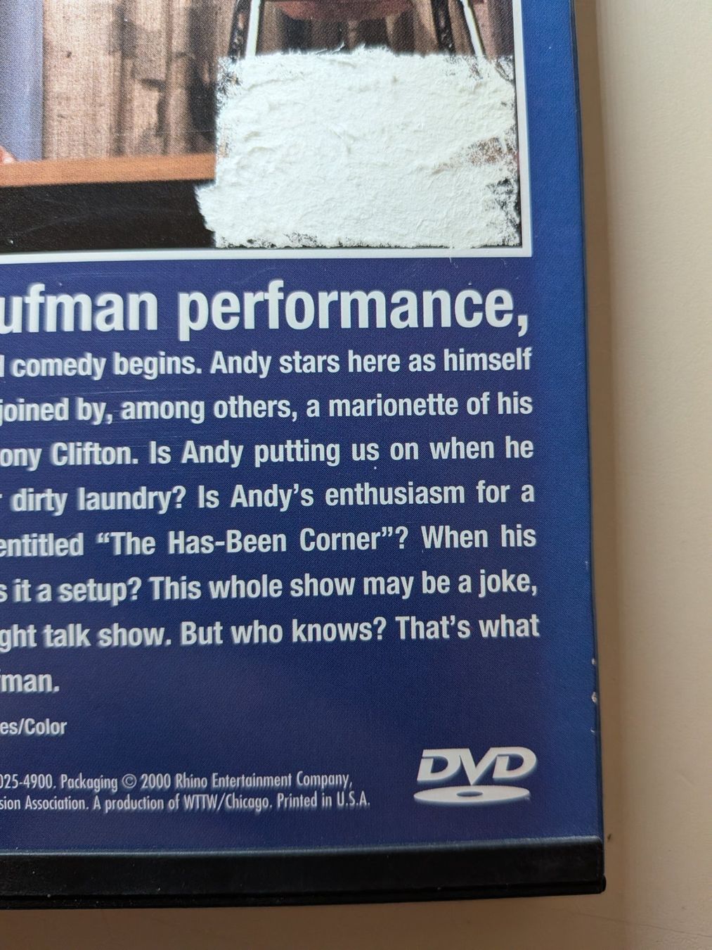 Tutti i DVDs: The Andy Kaufman Show [DVD] – Usato da Port venduto da gecotom 3