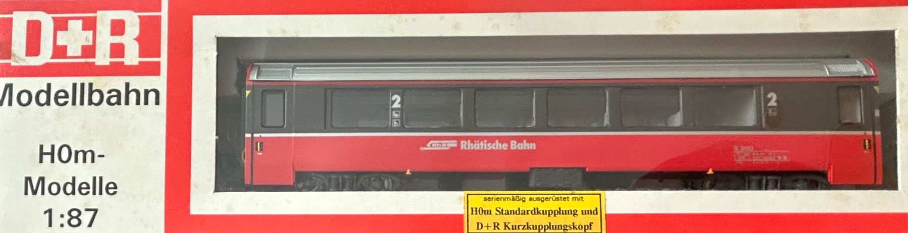 Modellini di ferrovie: H0m D+R 22493 RhB Ew IV B2493 – Nuovo (secondo la descrizione) da Belp venduto da AEMA-Modellbau