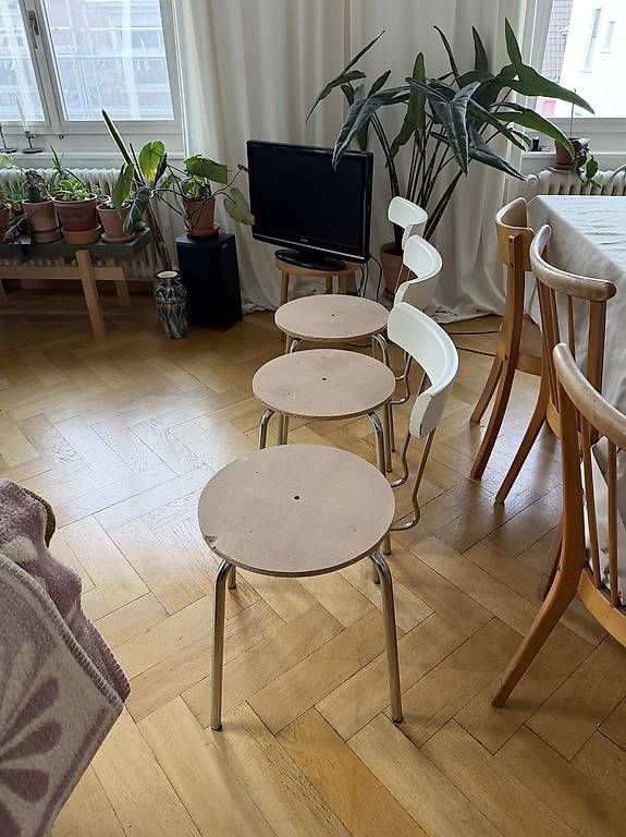 Sedie: 3er Set Stühle, zum basteln  – Usato da Zürich venduto da Nadgb1303 1