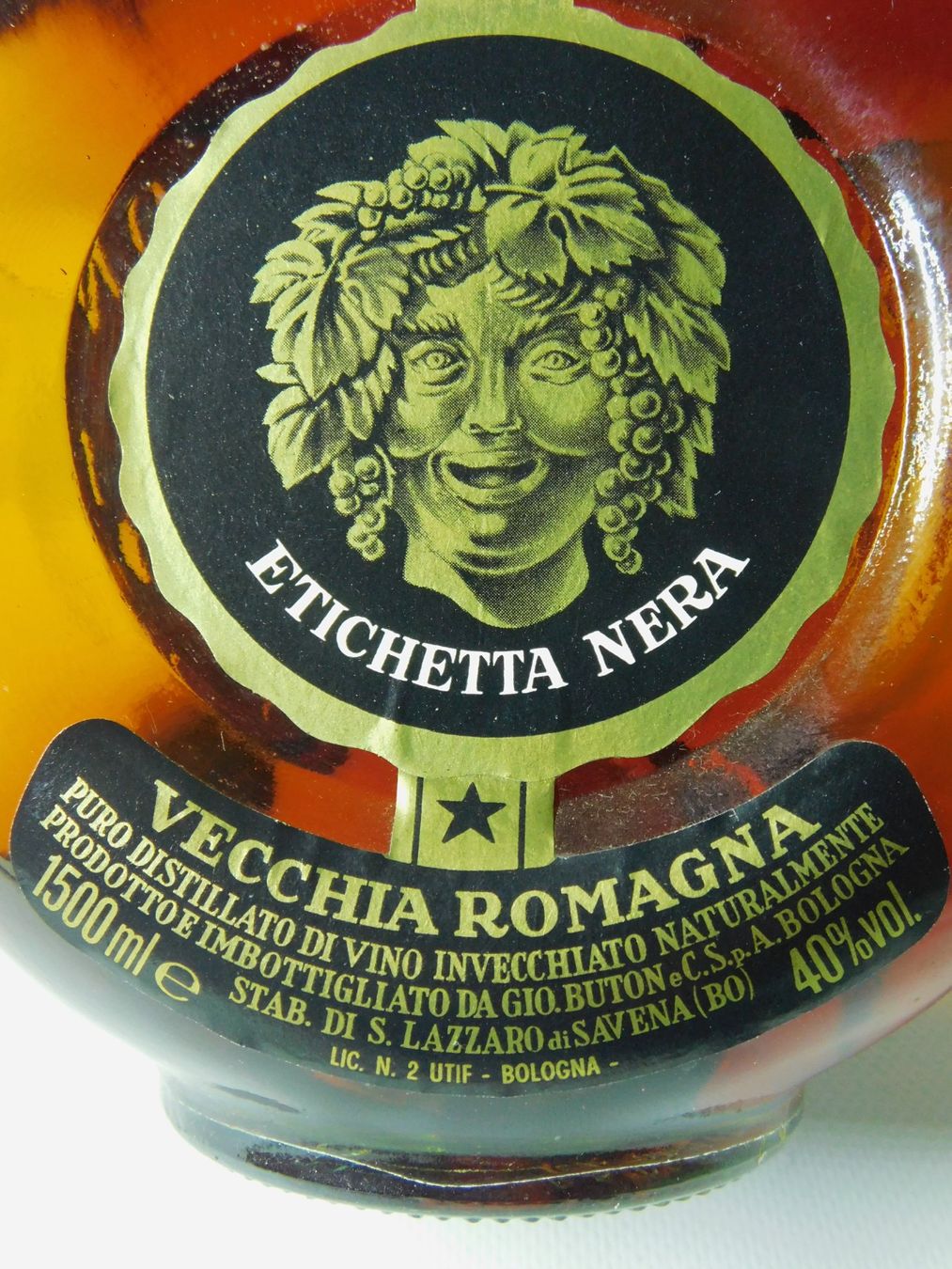 Spirituosen: VECCHIA ROMAGNA ETICHETTA NERA MAGNUM Lt. 1,5 1970s – Neu (gemäss Beschreibung) aus Emmenbrücke von Neverlaand-22 2