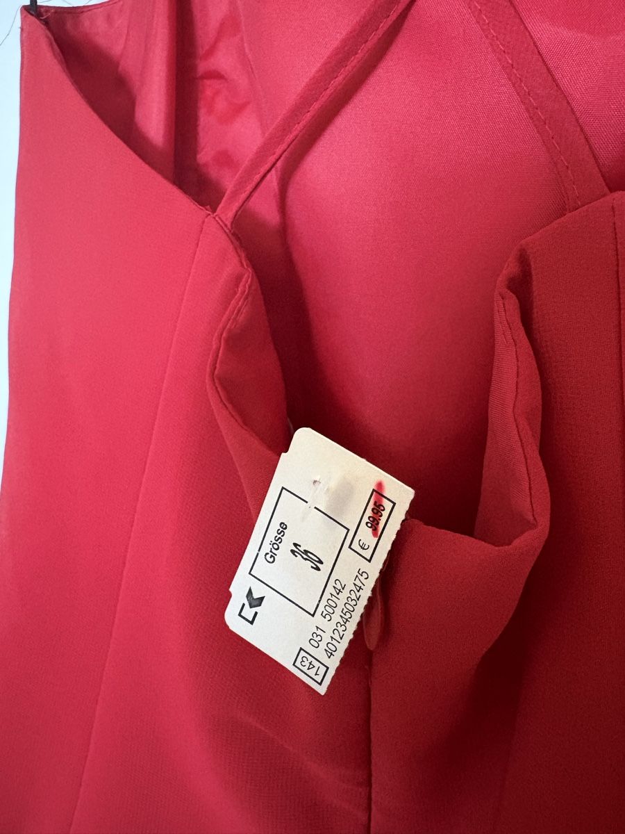 Vestiti: Kleid rot Grösse 36 neu mit Etikett – Nuovo e nell'imballaggio originale da Niederhelfenschwil venduto da Edenwater12 3