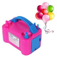 Ballonpumpe Luftballon Pumpe rosa 600W