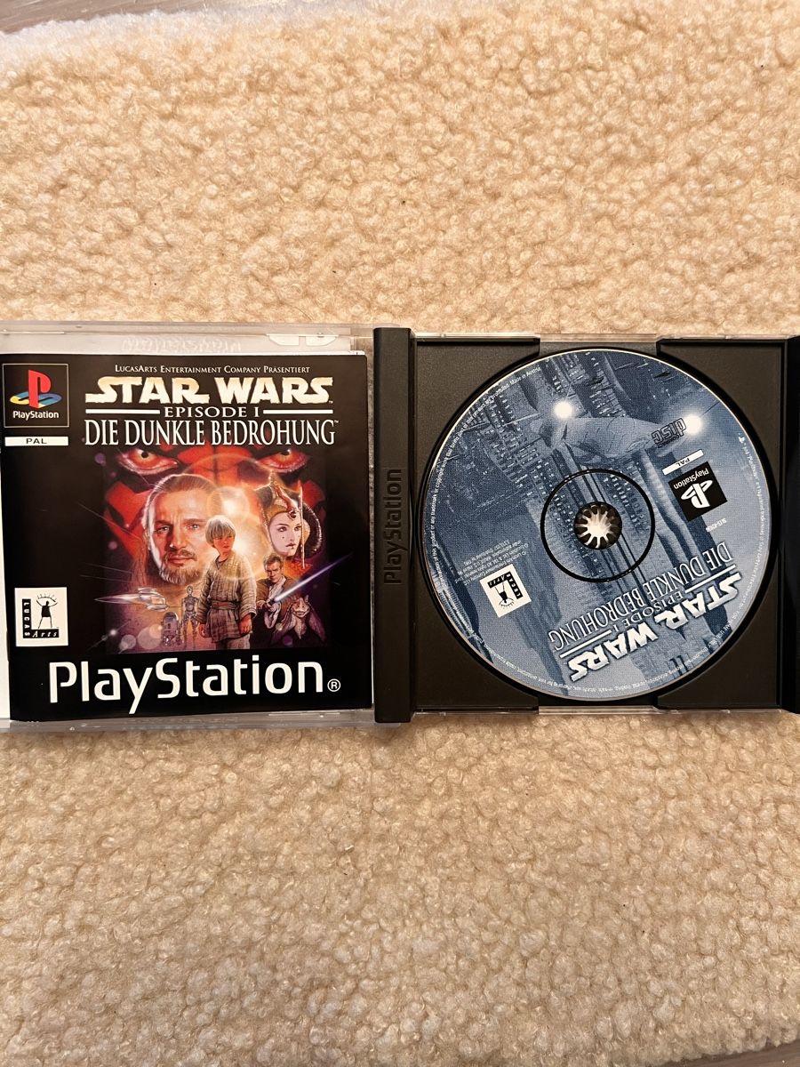 Spiele: STAR WARS Episode 1 PS1 Game – Gebraucht aus Flumenthal von 19Frei.Wild93 2