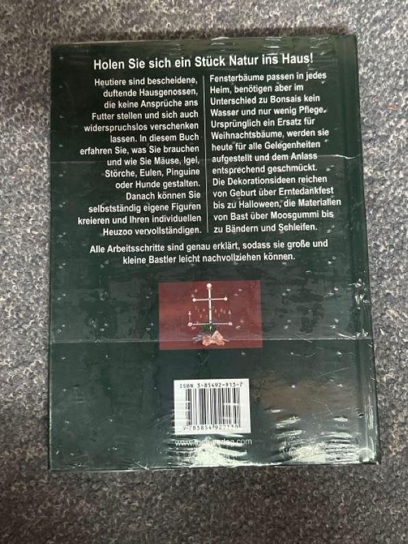 Libri: Heutiere & Fensterbäume Bastelbuch – Nuovo e nell'imballaggio originale da Oberurnen venduto da red_5myh 1