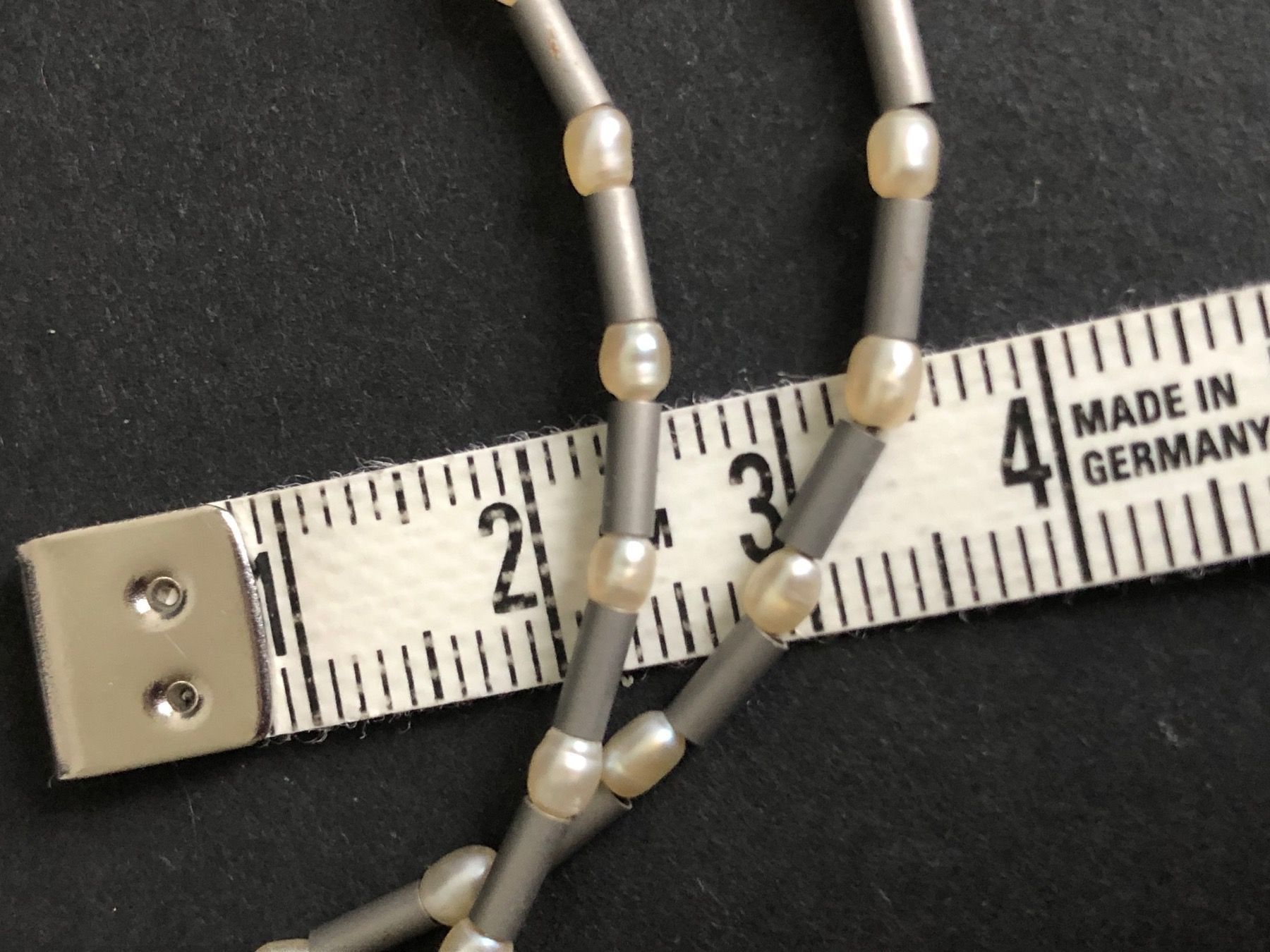 Catenine: Silber Kette mit echten Perlen 925 – Usato da Spiegel b. Bern venduto da Rogger72 5
