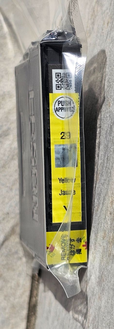 Epson Cartucce per stampanti & toner: Cartouche Epson Jaune 29 - Neuve, scellée. – Nuovo e nell'imballaggio originale da PERLY venduto da Csrg 3