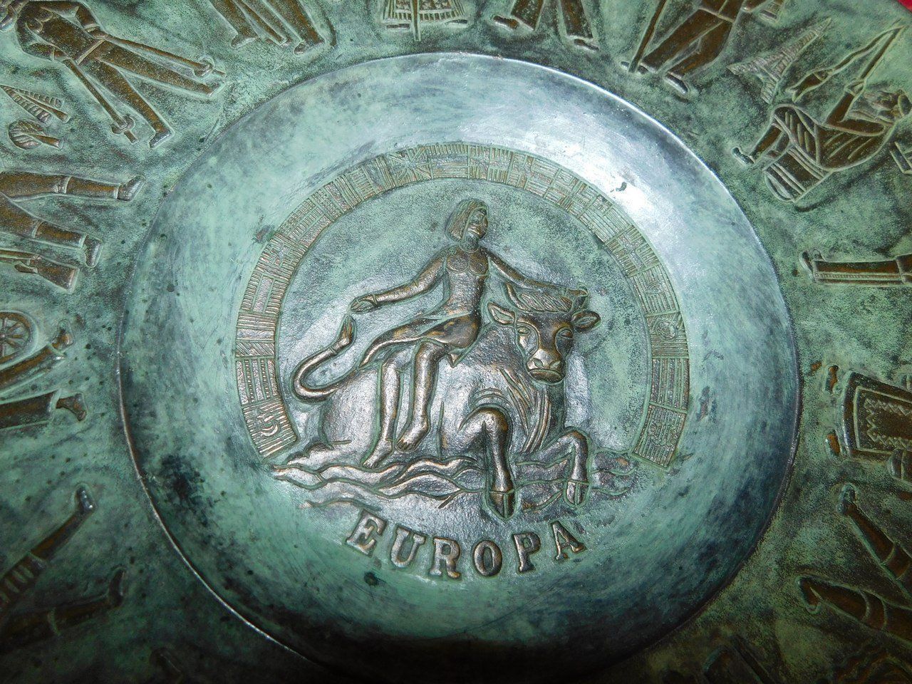 Piatti: Europateller, Bronce, D 31 cm – Usato da Villnachern venduto da Schnugelchen 2