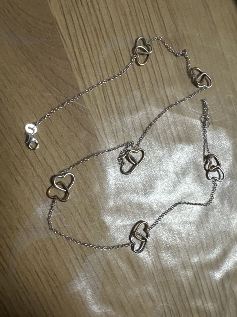 Catenine: Collier en or neuf carats – Usato da Montreux venduto da Pipo7878