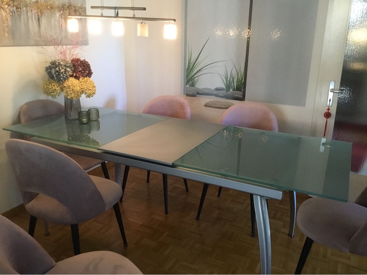Tavoli: Eleganter Esstisch aus Milchglas! – Usato da Zürich venduto da Odessit 4