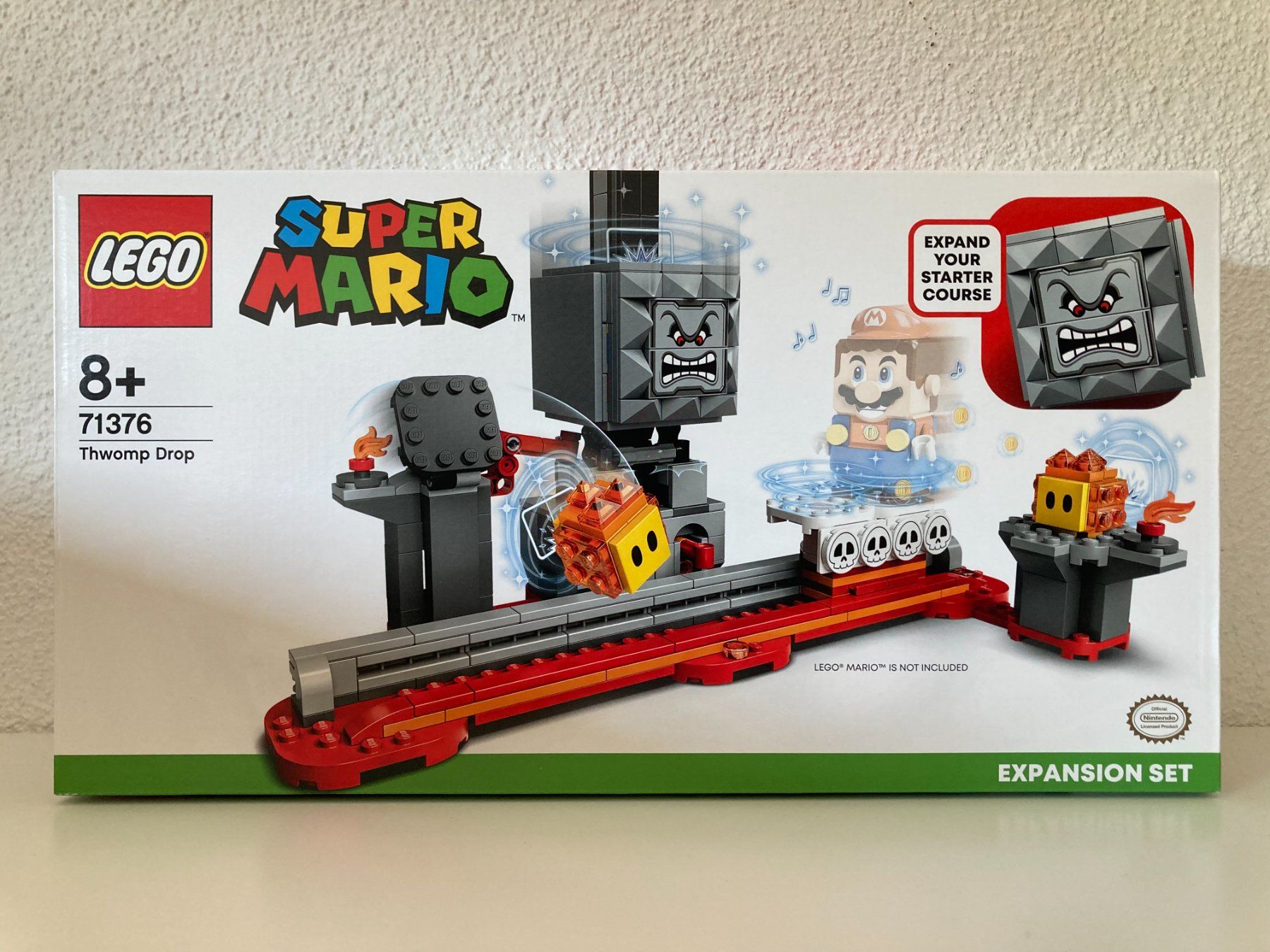 Lego Giocattoli: Lego Super Mario 71376 Thwomp Drop – Nuovo e nell'imballaggio originale da Beringen venduto da pkr_z622