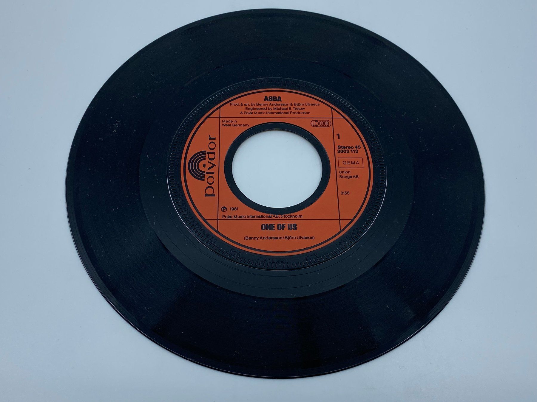Schallplatten: ABBA mit dem Hit One of Us – Gebraucht aus Langwiesen von Restposten-24 4