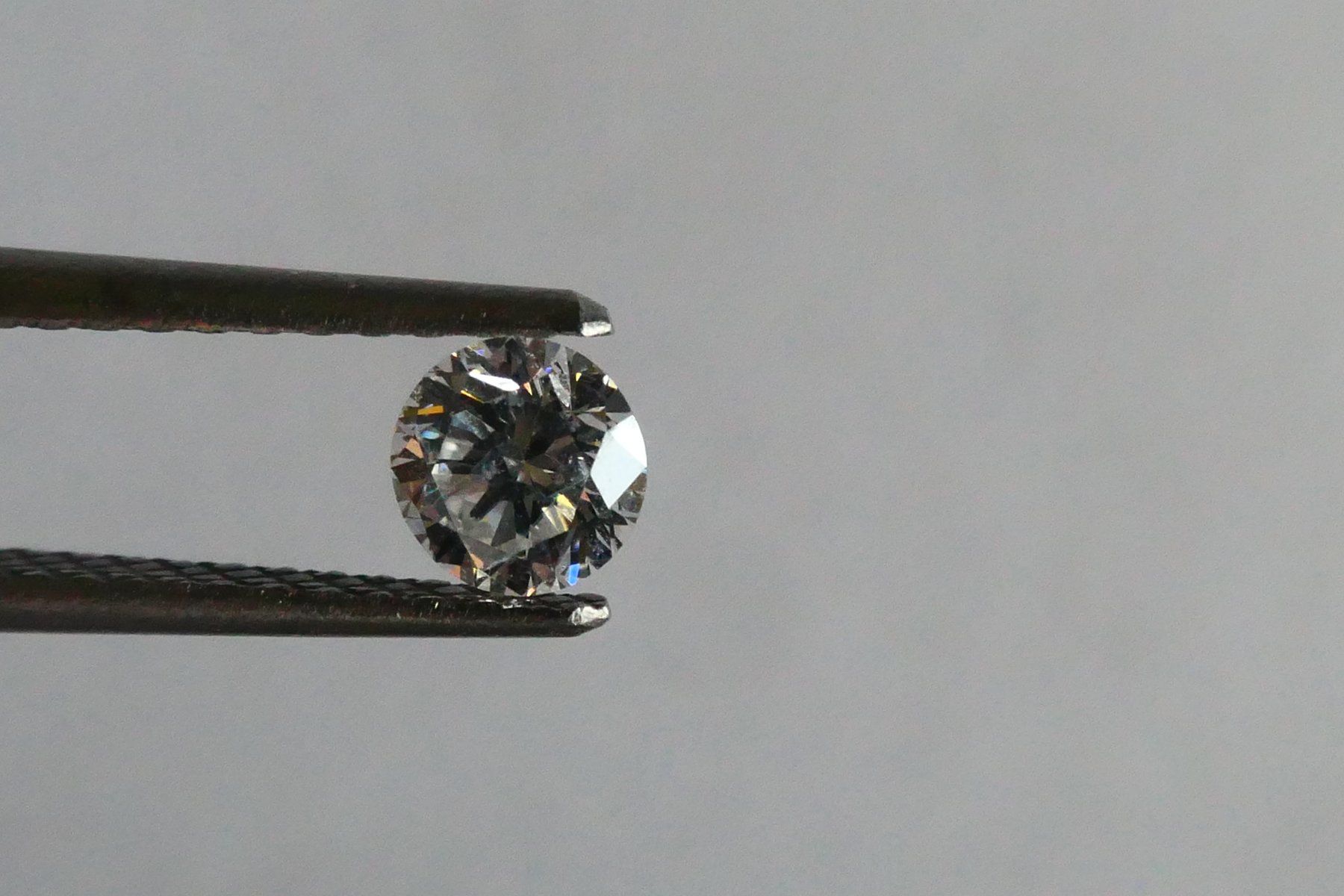 Pierres précieuses: 0.21 ct funkelnder Diamant, VVS1, D, – Neuf (Voir description) à Diegten par marcel3891