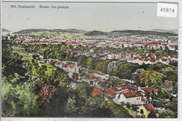 Biel Totalansicht - Bienne - Vue generale - Litho