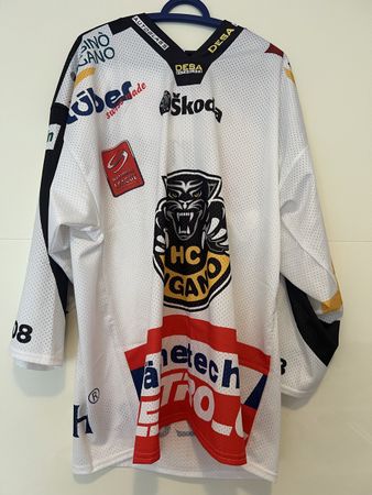 HC Lugano Jersey Vintage 2007/08 National League L